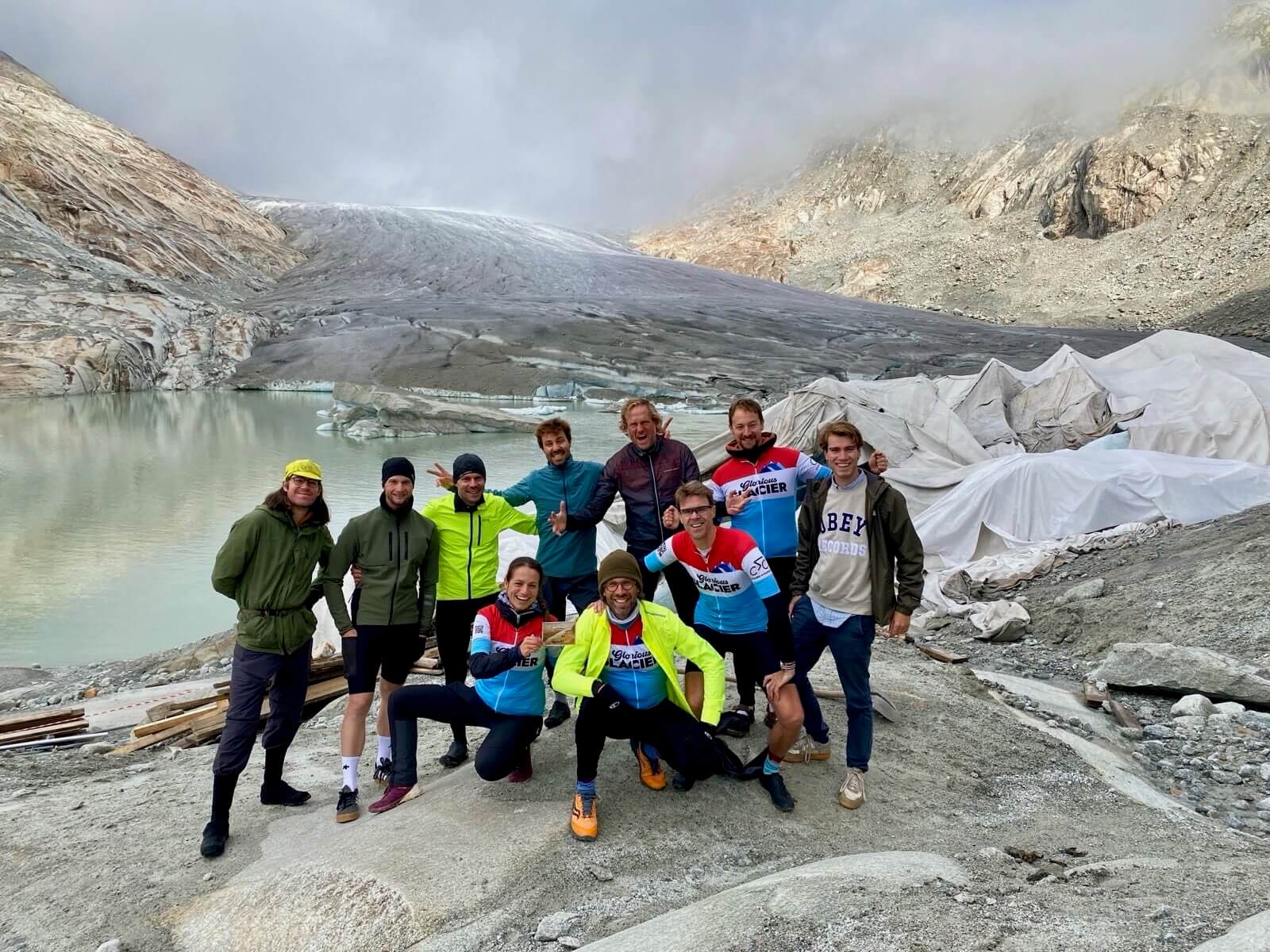 Sept 2 at Rhone Glacier